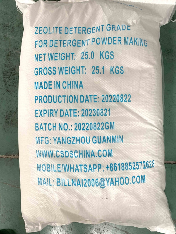 zeolite detergent grade for detergent powder making with very low price from factory sales